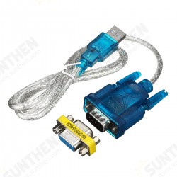 80CM USB To RS-232 DB9 9-pin Serial Cable Adapter Supports Win8