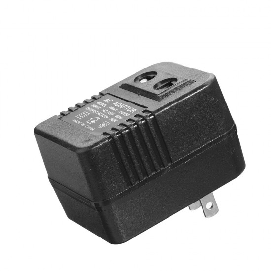 AC 110V to 220V AC Power Voltage Converter 50W Adapter Travel Transformer Step up Regulator Travel Portable