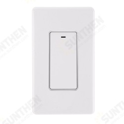 AC100-120V White 120 Keys Mechanical Wifi Smart Switch Smart Speaker Voice Control Support Alexa AC100-120V White 120 Keys Mechanical Wifi Smart Switch Smart Speaker Voice Control Support Alexa