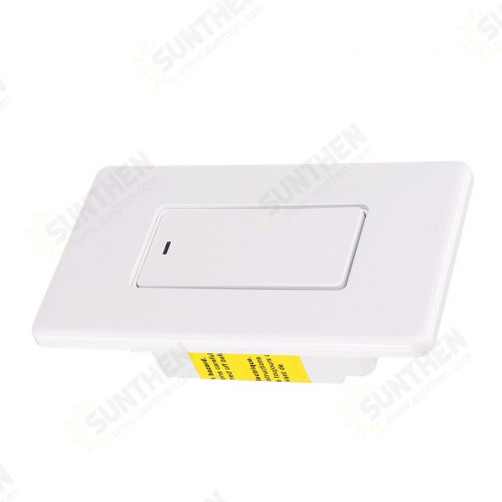 AC100-120V White 120 Keys Mechanical Wifi Smart Switch Smart Speaker Voice Control Support Alexa