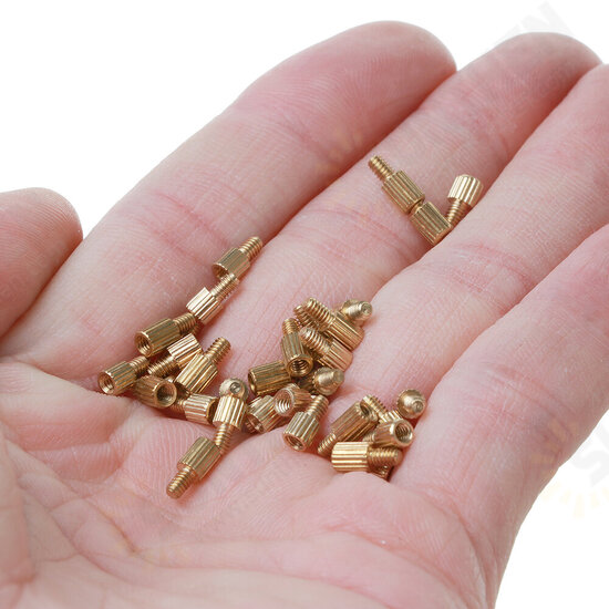 260Pcs M2 PCB Threaded Brass Male Female Standoff Spacer Board Hex Screws Nut Assortment Box Kit Set with Plastic Box Hollow 260Pcs M2 PCB Threaded Brass Male Female Standoff Spacer Board Hex Screws Nut Assortment Box Kit Set with Plastic Box Hollow