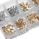 260Pcs M2 PCB Threaded Brass Male Female Standoff Spacer Board Hex Screws Nut Assortment Box Kit Set with Plastic Box Hollow 260Pcs M2 PCB Threaded Brass Male Female Standoff Spacer Board Hex Screws Nut Assortment Box Kit Set with Plastic Box Hollow