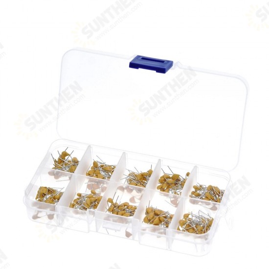 300pcs 10Value 50V 10PF 20PF 30PF 47PF 56PF 68PF 100PF 1NF 10NF 100NF Multilayer Ceramic Capacitor Assortment Kit 300pcs 10Value 50V 10PF 20PF 30PF 47PF 56PF 68PF 100PF 1NF 10NF 100NF Multilayer Ceramic Capacitor Assortment Kit