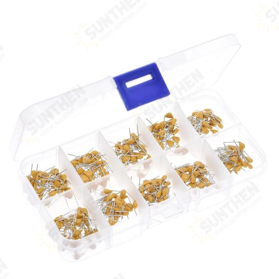 300pcs 10Value 50V 10PF 20PF 30PF 47PF 56PF 68PF 100PF 1NF 10NF 100NF Multilayer Ceramic Capacitor Assortment Kit 300pcs 10Value 50V 10PF 20PF 30PF 47PF 56PF 68PF 100PF 1NF 10NF 100NF Multilayer Ceramic Capacitor Assortment Kit