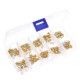 300pcs 10Value 50V 10PF 20PF 30PF 47PF 56PF 68PF 100PF 1NF 10NF 100NF Multilayer Ceramic Capacitor Assortment Kit 300pcs 10Value 50V 10PF 20PF 30PF 47PF 56PF 68PF 100PF 1NF 10NF 100NF Multilayer Ceramic Capacitor Assortment Kit