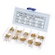 300pcs 10Value 50V 10PF 20PF 30PF 47PF 56PF 68PF 100PF 1NF 10NF 100NF Multilayer Ceramic Capacitor Assortment Kit 300pcs 10Value 50V 10PF 20PF 30PF 47PF 56PF 68PF 100PF 1NF 10NF 100NF Multilayer Ceramic Capacitor Assortment Kit
