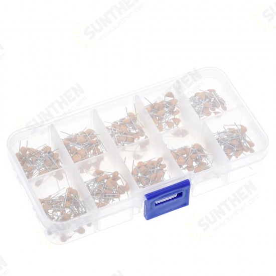 300pcs 10Value 50V 10PF 20PF 30PF 47PF 56PF 68PF 100PF 1NF 10NF 100NF Multilayer Ceramic Capacitor Assortment Kit 300pcs 10Value 50V 10PF 20PF 30PF 47PF 56PF 68PF 100PF 1NF 10NF 100NF Multilayer Ceramic Capacitor Assortment Kit