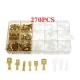 315PCS/270PCS/210PCS /150PCS Golden 2.8mm/4.8mm/6.3mm Terminal Explosion Box Combination