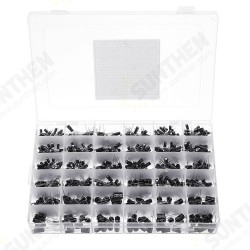 1000pcs 36 Values 0.1uF 50V-1000uF 16V Capacitors 4.7UF 10UF 22UF 33UF 47UF Electrolytic Capacitor Assortment Box Kit 1000pcs 36 Values 0.1uF 50V-1000uF 16V Capacitors 4.7UF 10UF 22UF 33UF 47UF Electrolytic Capacitor Assortment Box Kit