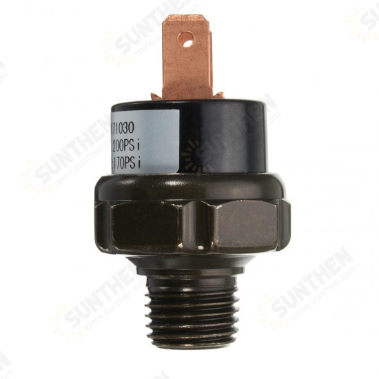 Air Compressor Tank Pressure Switch 170 Psi On-200 Psi Off Air Ride Suspension Air Compressor Tank Pressure Switch 170 Psi On-200 Psi Off Air Ride Suspension