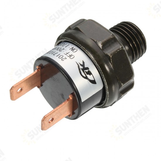 Air Compressor Tank Pressure Switch 170 Psi On-200 Psi Off Air Ride Suspension Air Compressor Tank Pressure Switch 170 Psi On-200 Psi Off Air Ride Suspension