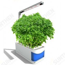 Blue Intelligent Plant Lamp 8W Home And Office Indoor Planting European / American / British Regulations Smart Plant Light Blue Intelligent Plant Lamp 8W Home And Office Indoor Planting European / American / British Regulations Smart Plant Light