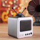 Bluetooth Speaker Retro TV-shaped Stand Mini Speaker Bluetooth Stereo HIFI Sound