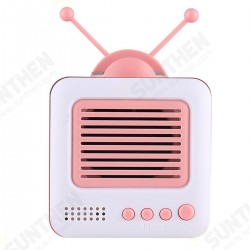 Bluetooth Speaker Retro TV-shaped Stand Mini Speaker Bluetooth Stereo HIFI Sound Bluetooth Speaker Retro TV-shaped Stand Mini Speaker Bluetooth Stereo HIFI Sound