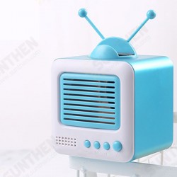 Bluetooth Speaker Retro TV-shaped Stand Mini Speaker Bluetooth Stereo HIFI Sound Bluetooth Speaker Retro TV-shaped Stand Mini Speaker Bluetooth Stereo HIFI Sound