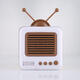 Bluetooth Speaker Retro TV-shaped Stand Mini Speaker Bluetooth Stereo HIFI Sound