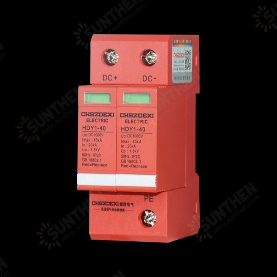 2P20KA DC 1000V Electric Surge Protector Circuit Breaker