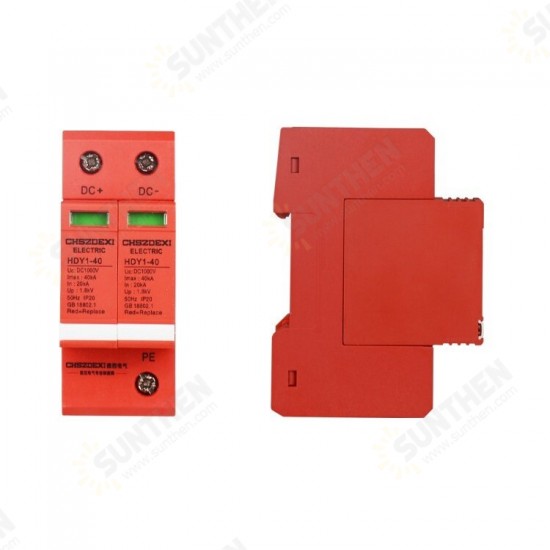 2P20KA DC 1000V Electric Surge Protector Circuit Breaker