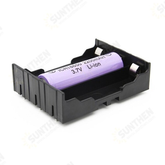 DIY 3-Slot 18650 Battery Holder With Pins