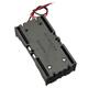 DIY DC 7.4V 2 Slot Double Series 18650 Battery Holder Battery Box With 2 Leads ROHS Certification