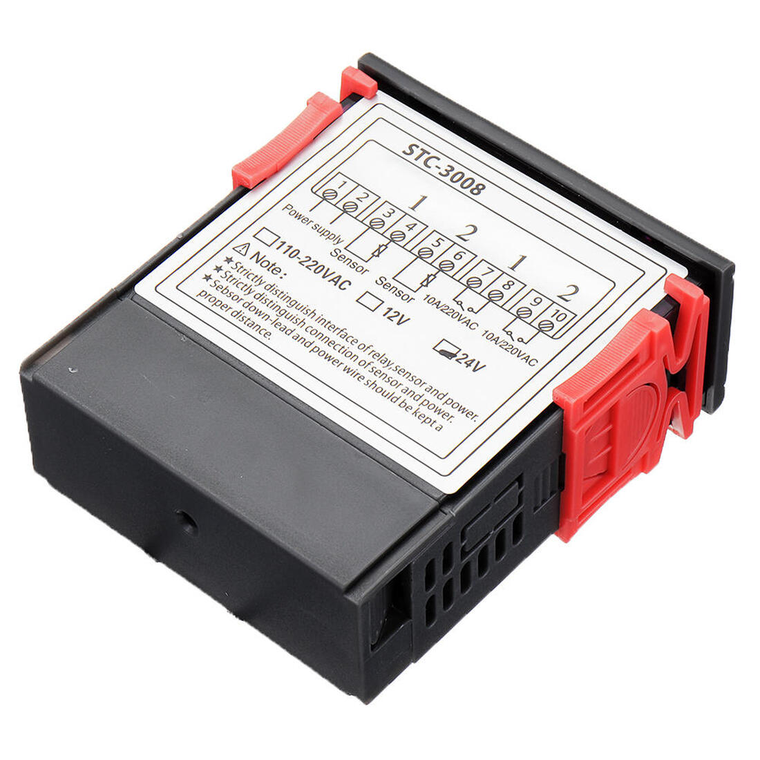 Dual Digital Incubator Thermostat Temperature Controller Two Relay ...
