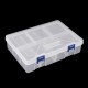 F240 234x168x62MM Double Layer Component Box Parts Box Storage Box Tool Box Electronic Component Box