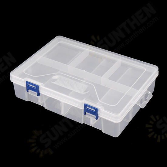 F240 234x168x62MM Double Layer Component Box Parts Box Storage Box Tool Box Electronic Component Box