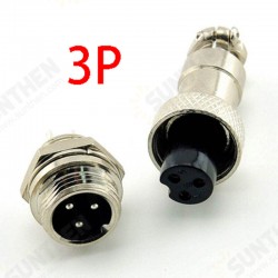GX16 Aviation Plug Socket Connector 2P3P5P Pin Electric Scooter eBike Charger Plug Cable GX16 Aviation Plug Socket Connector 2P3P5P Pin Electric Scooter eBike Charger Plug Cable