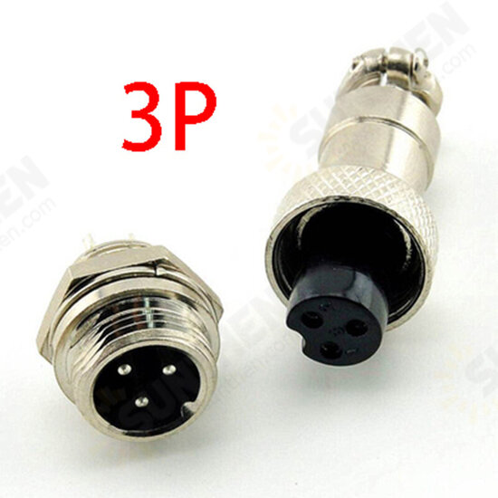 GX16 Aviation Plug Socket Connector 2P3P5P Pin Electric Scooter eBike Charger Plug Cable