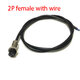 GX16 Aviation Plug Socket Connector 2P3P5P Pin Electric Scooter eBike Charger Plug Cable