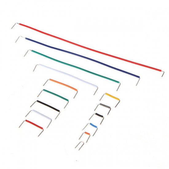 140pcs U Shape Solderless Breadboard Jumper Cable Dupont Wire For Shield