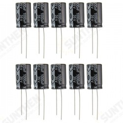 10pcs 35V 1000uF Electrolytic Capacitor Low ESR 13 x 20mm 10pcs 35V 1000uF Electrolytic Capacitor Low ESR 13 x 20mm