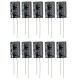 10pcs 35V 1000uF Electrolytic Capacitor Low ESR 13 x 20mm