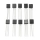 600Pcs TO-92 NPN PNP Bipolar Transistor 15 Value Assortment Kit