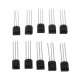 600Pcs TO-92 NPN PNP Bipolar Transistor 15 Value Assortment Kit