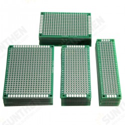 80pcs FR-4 2.54mm Double Side Prototype PCB Printed Circuit Board 80pcs FR-4 2.54mm Double Side Prototype PCB Printed Circuit Board