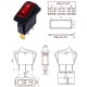 KCD3 2/3 Position 3Pin ON-OFF/ON-OFF-ON 15A 250V AC/20A 125V AC Light Waterproof Rocker Power Switch with LED Button Switch