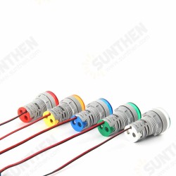 AD101-22AM 0-100A 22MM Mini LED Digital Ammeter 5 Color Available Circle Panel Current Meter Tester Pilot Light Indicator Display AD101-22AM 0-100A 22MM Mini LED Digital Ammeter 5 Color Available Circle Panel Current Meter Tester Pilot Light Indicator Display