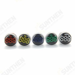 AD101-22Hz Circular Crystal Film Digital Display AC Hertz Meter Signal lamp LED Highlight Aperture 22mm AD16-22Hz AD101-22Hz Circular Crystal Film Digital Display AC Hertz Meter Signal lamp LED Highlight Aperture 22mm AD16-22Hz