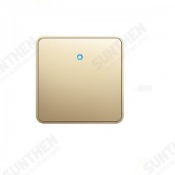 H9 Gold 433Mhz 300M 1Gang Wireless Smart Switch H9 Gold 433Mhz 300M 1Gang Wireless Smart Switch