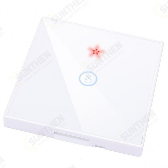 White Smart Home Wireless 1gang Touch Switch Light