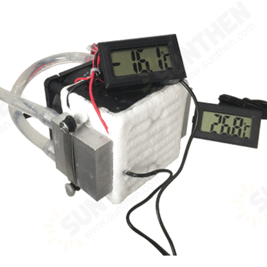 Semiconductor High-power Refrigeration DIY Small Air Conditioner 12V Electronic Refrigerator Cooling Equipment