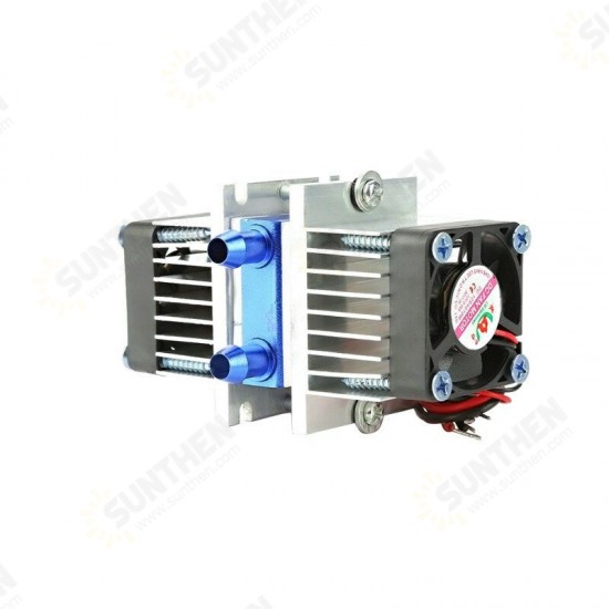 Semiconductor Refrigeration Kit DIY Freezer Small Air Conditioner Water-cooled 12V 120W Mini Refrigerator System Set