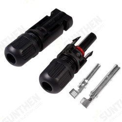 Solar Panel Connector Male and Female 30A DC1000V Pair Plug Cable Connector for Photovoltaic Module System Solar Panel Connector Male and Female 30A DC1000V Pair Plug Cable Connector for Photovoltaic Module System