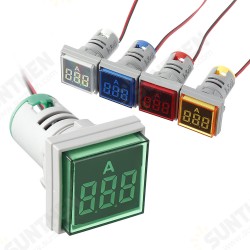 Square Ammeter Large Digital Tube Ammeter Indicator Light Ammeter Square Ammeter Large Digital Tube Ammeter Indicator Light Ammeter