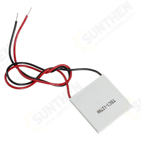 TEC1-12706 40x40mm Thermoelectric Cooler Peltier Refrigeration Plate Module 12V 60W