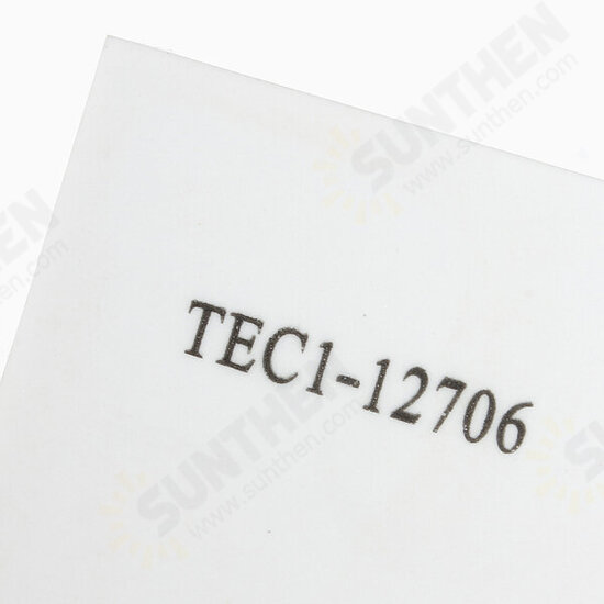 TEC1-12706 40x40mm Thermoelectric Cooler Peltier Refrigeration Plate Module 12V 60W