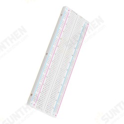 Test Develop DIY 830 Point Solderless PCB Breadboard For MB-102 MB102 Test Develop DIY 830 Point Solderless PCB Breadboard For MB-102 MB102