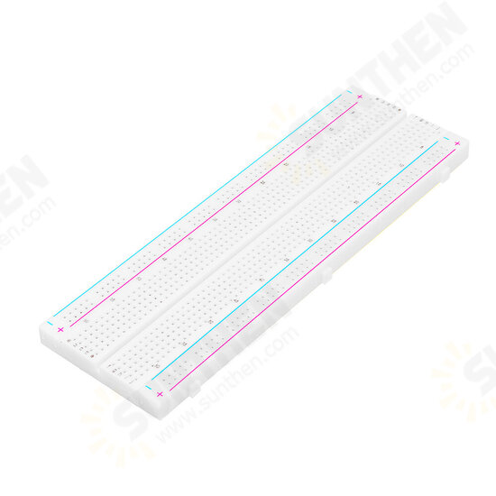 Test Develop DIY 830 Point Solderless PCB Breadboard For MB-102 MB102