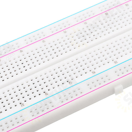 Test Develop DIY 830 Point Solderless PCB Breadboard For MB-102 MB102 with 65pcs Male To Male Breadboard Wires Jumper Cable Dupont Wire Bread Board Wires